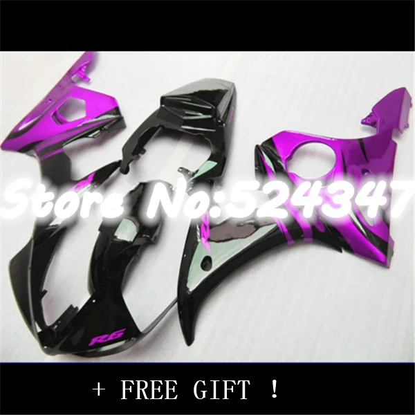 

Fei-Plastic motorcycle fairings kit For YZF R6 2003 2004 2005 R YZF R6 03 04 05 plastics YZ 600 aftermarket fairing