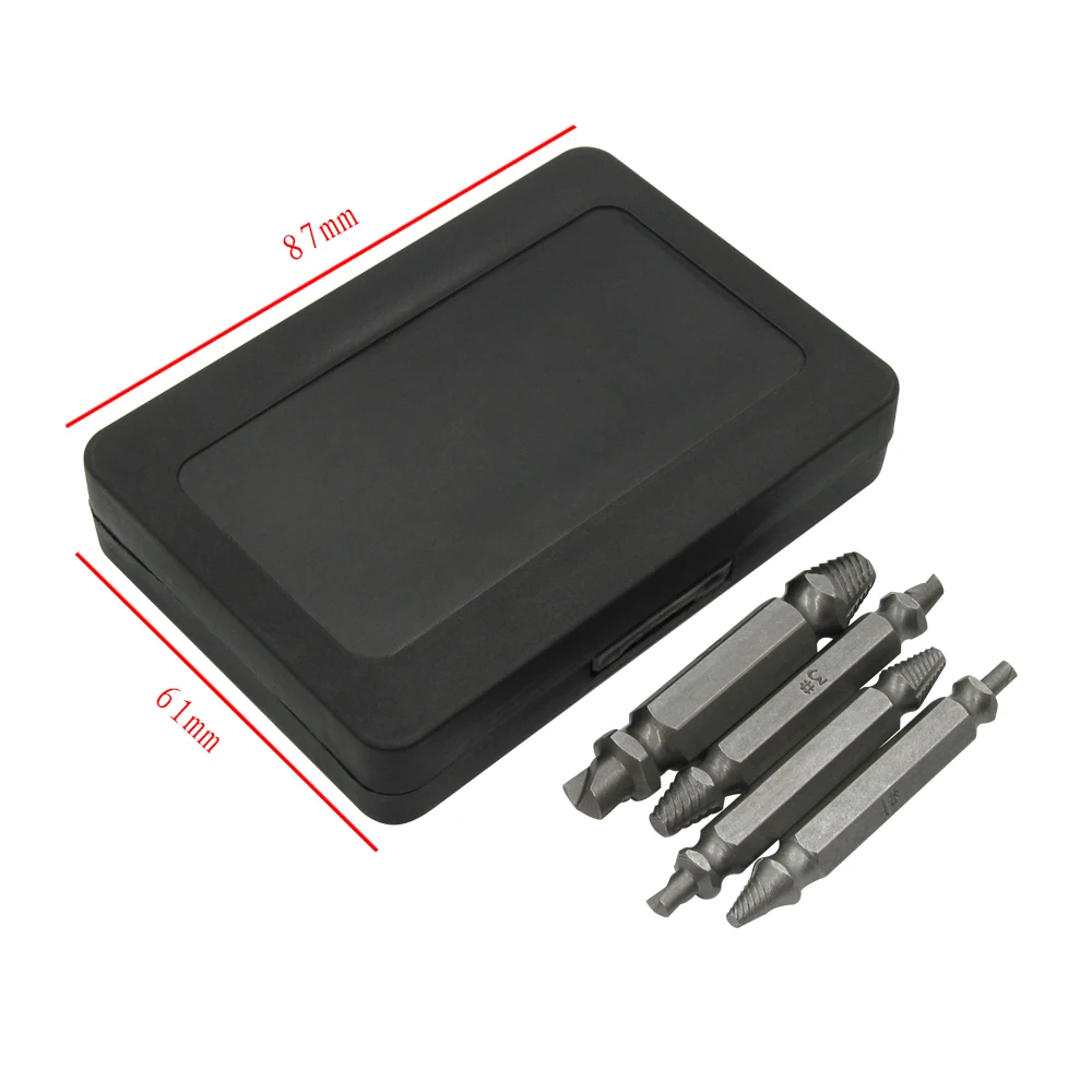 4 шт./компл./набор двухсторонний инструмент для удаления поврежденных винтовых