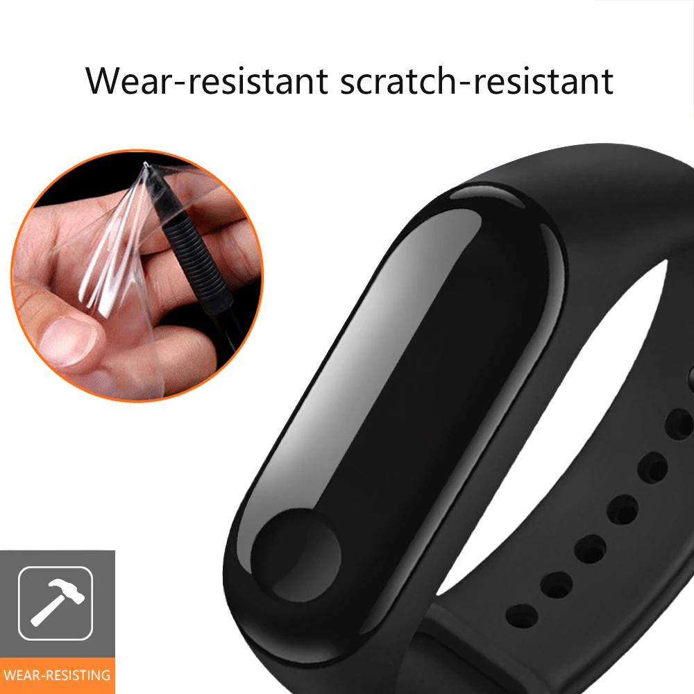 5 шт. пленка для экрана для Xiaomi mi Band 3 браслет Защитная пленка для экрана для mi band 3 умный Браслет Защита экрана для mi Band 3