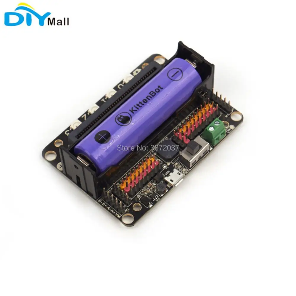 Расширительная плата Robot:bit Robot Python для микробитов Micro:bit царапает