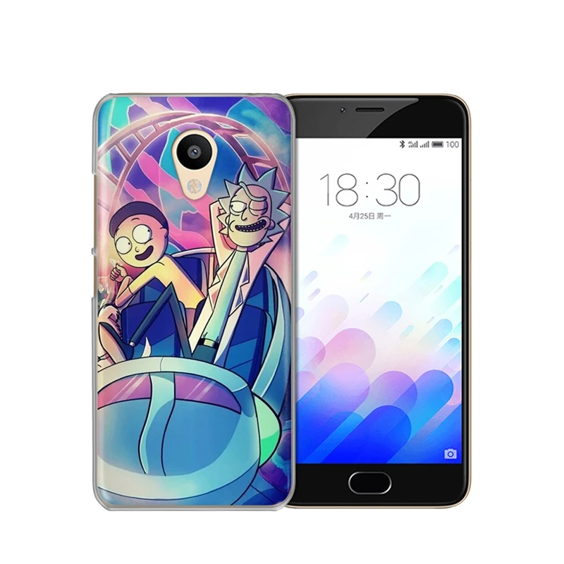 Luxury Rick And Morty Phone Case Cover For Meizu M3S M3 Note M5 M5S M5C M6 U10 U20 Pro 6 16th Soft TPU Silicone Shell capa |