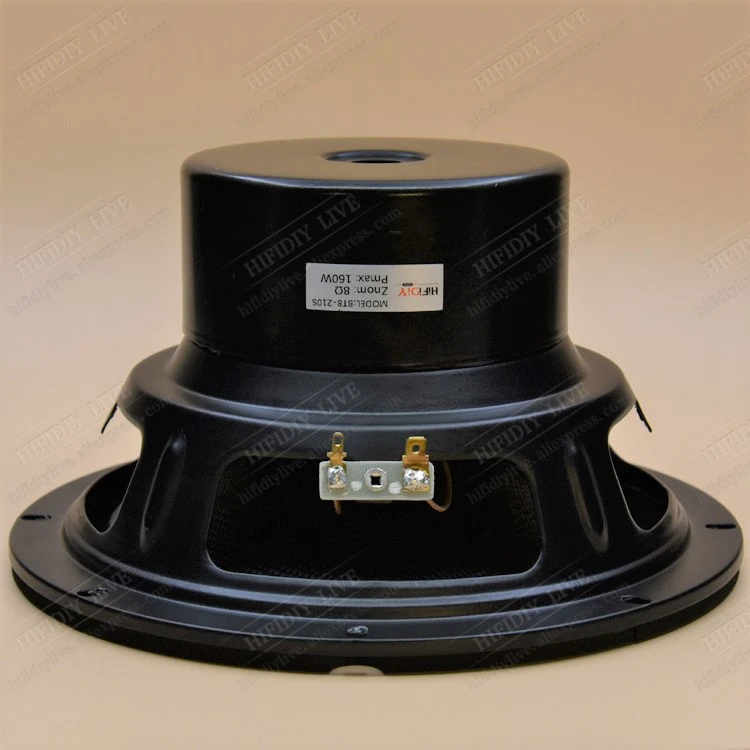 HIFIDIY LIVE HIFI 8 дюймов " Midbass НЧ динамик 8OHM 160 Вт из стекловолокна Вибрационный таз громкоговоритель BT8-210S