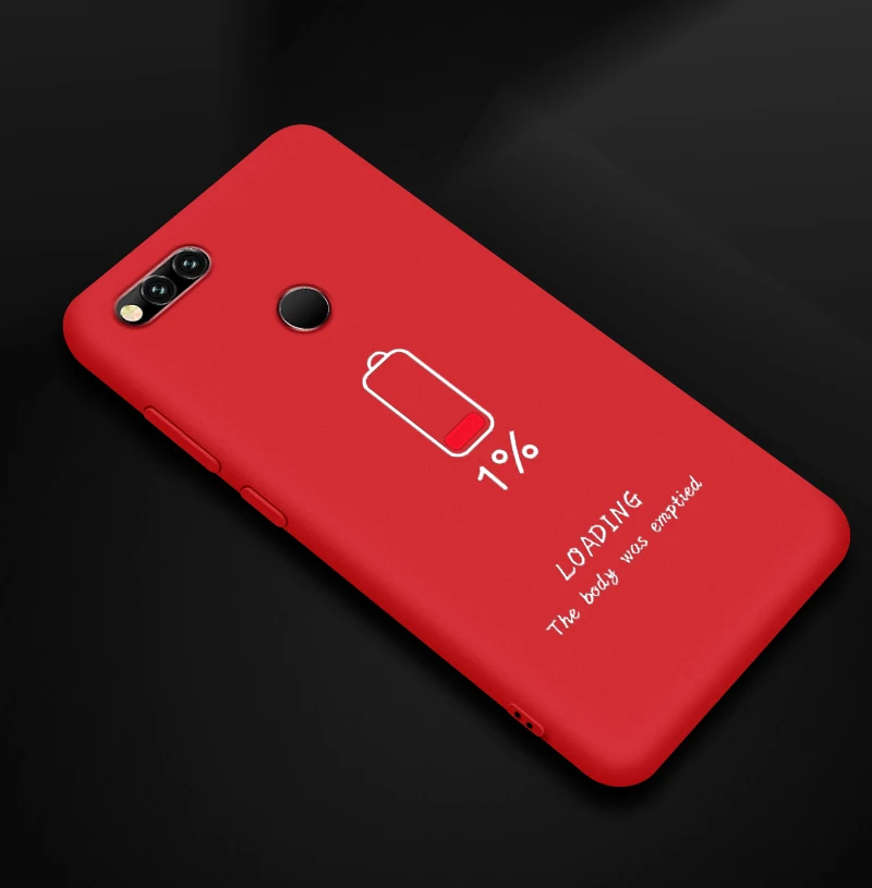 Мягкий силиконовый чехол для huawei Honor 7A Pro 7C 7X, матовый чехол для телефона s для Redmi 5 Plus 5A 6 6A Go, тонкий черный чехол - Цвет: 20