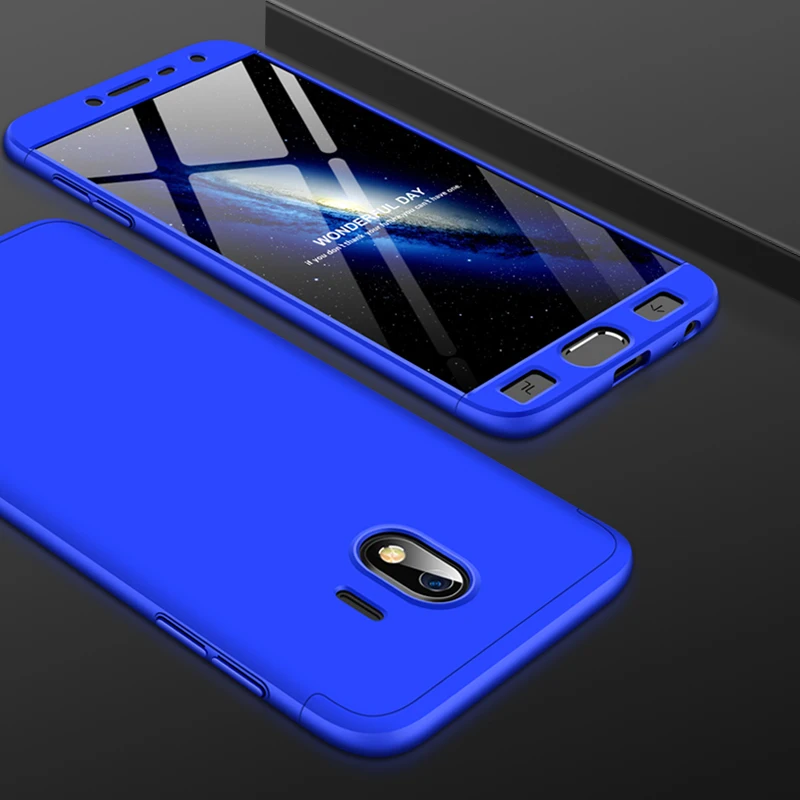 Чехол для Samsung Galaxy J4 2018 роскошный матовый защитный чехол задней панели телефона