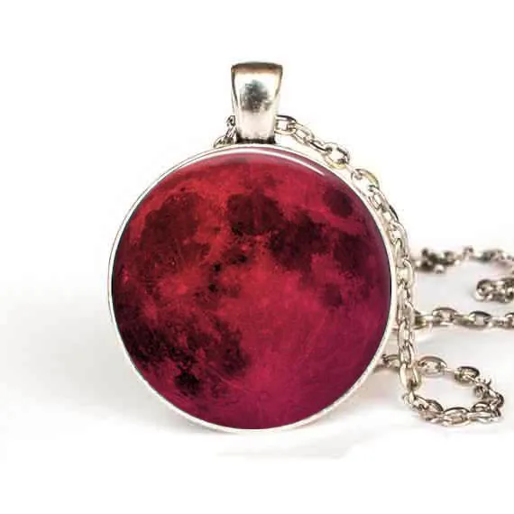 Цепочка с подвеской в виде Луны и крови для мужчин женщин|chain necklace pendant|chain pendantchain