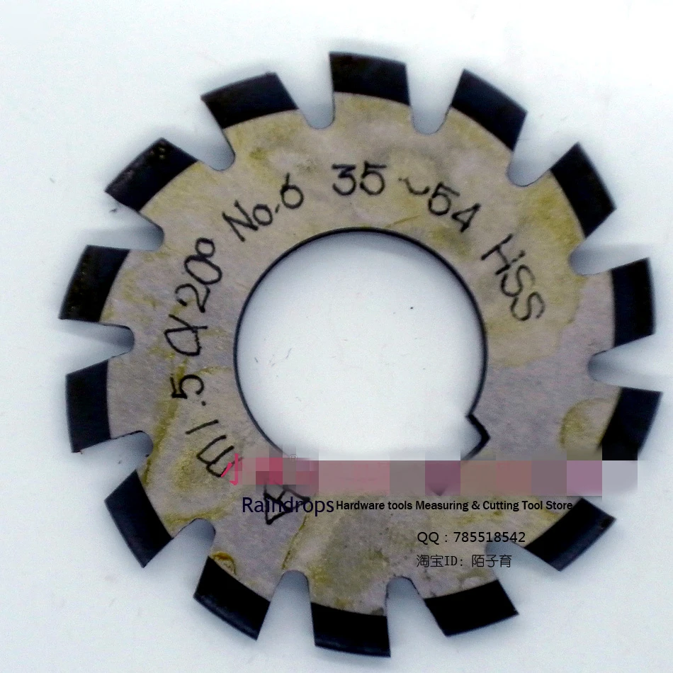 1 шт. продаются отдельно модуля 5 PA20 Bore22 #2 #3 #4 #5 #6 #7 #8 # эвольвента Шестерни фрезы M1.5