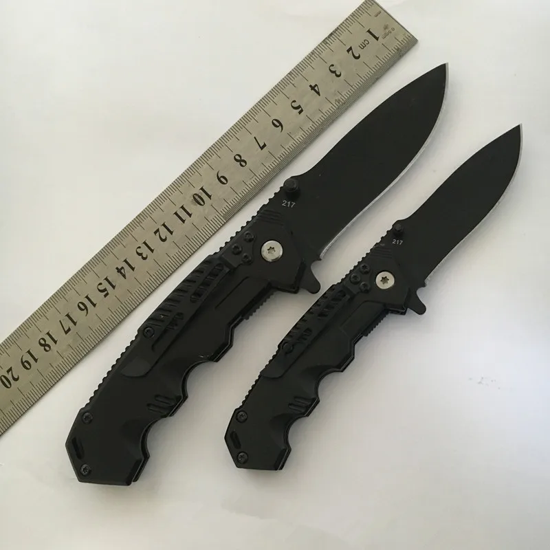 Тактический складной карманный нож 217 охотничий для выживания кемпинга 57HRC 7Cr17