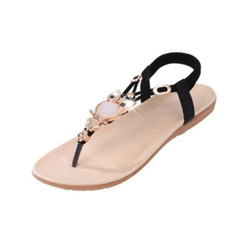 Марка Сандалии Женщин 2016 Лодыжки Ремень Обувь Женская Плоские Летние Туфли Боути