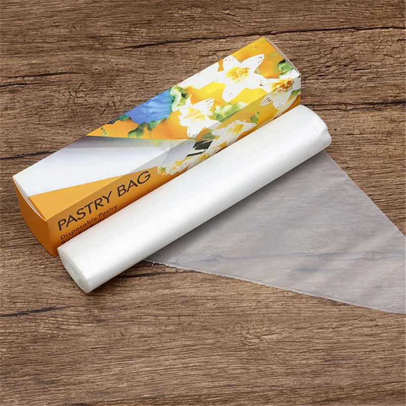 50 шт/рулон одноразовые Кондитерские мешки отсадочный Мешок кондитерский мешок