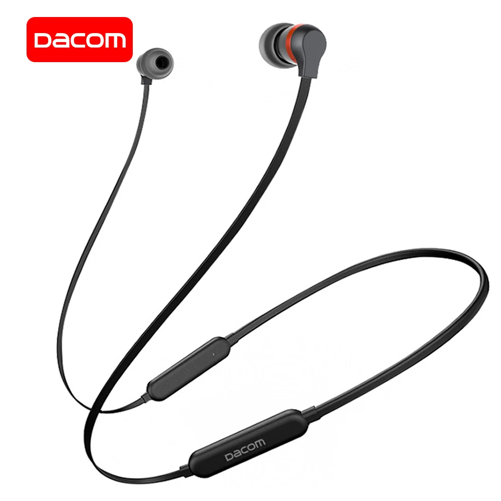 Bluetooth наушники DACOM L06 с встроенным микрофоном и шейным ободом|Наушники гарнитуры| |