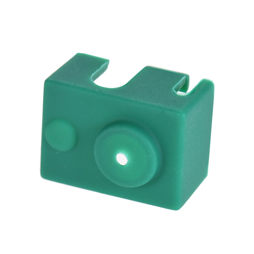 Аксессуары для 3D принтера V6 PT100 Hotend Block силиконовая крышка носок 25*18*15 мм