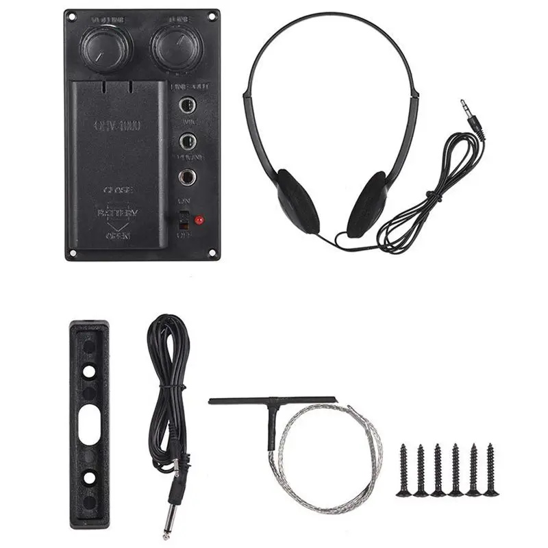 Электрическая система звукового сигнала для скрипки бесшумный эквалайзер с