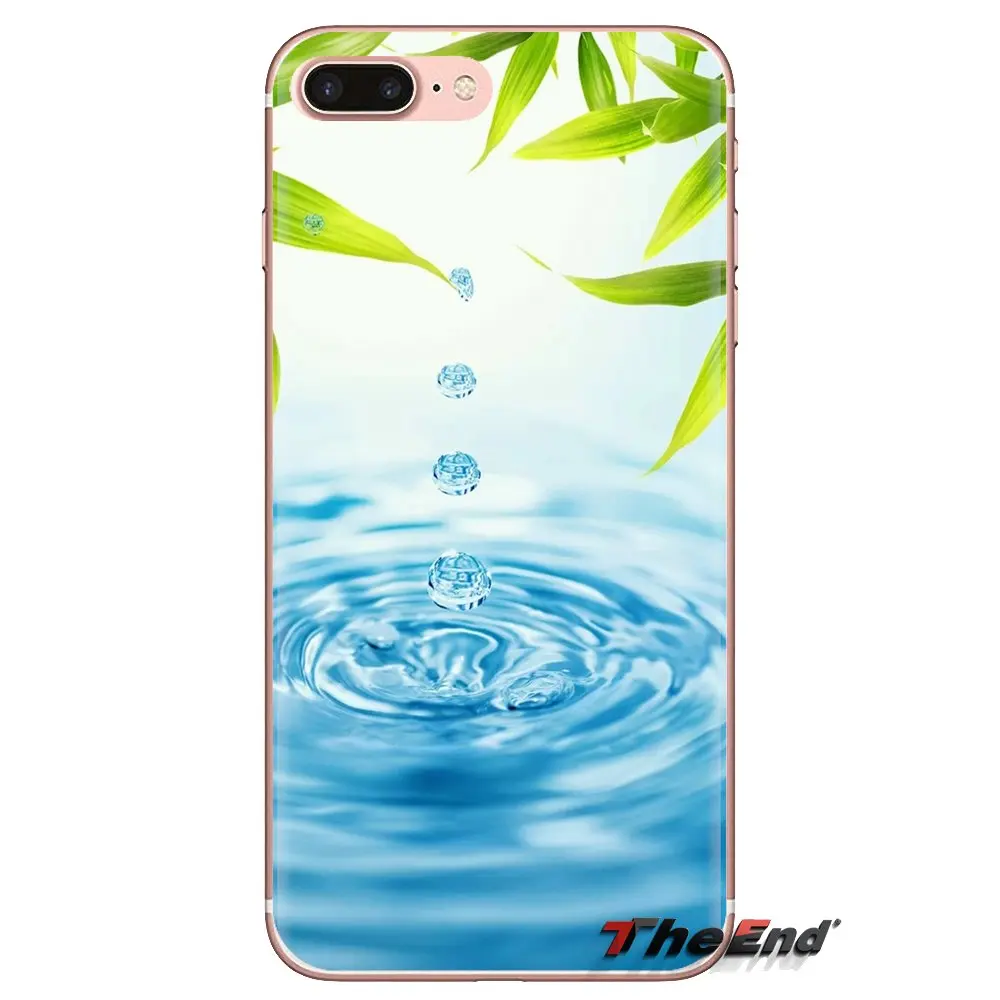 Мягкий чехол для телефона из ТПУ с изображением фруктов и брызг воды Samsung Galaxy S3 S4 S5