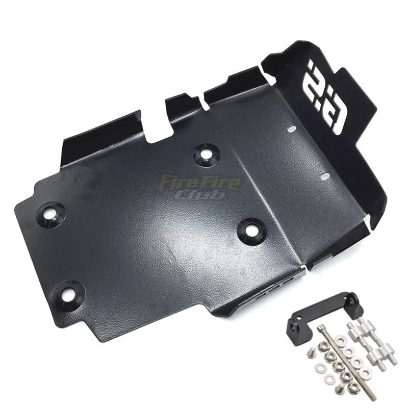 Мотоциклетный черный Противоскользящий протектор двигателя Bash комплект защиты