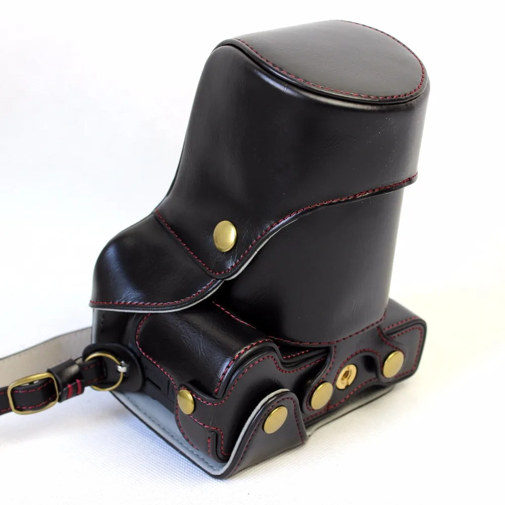 Роскошный чехол-сумка из искусственной кожи для камеры Canon EOS M5 EOSM5 15-45 мм 55-200