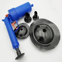 5in1 air pressure type toilet plunger high pressure air blaster pipeline cleaning tool sewer drain water tank pipe dredge 10720e