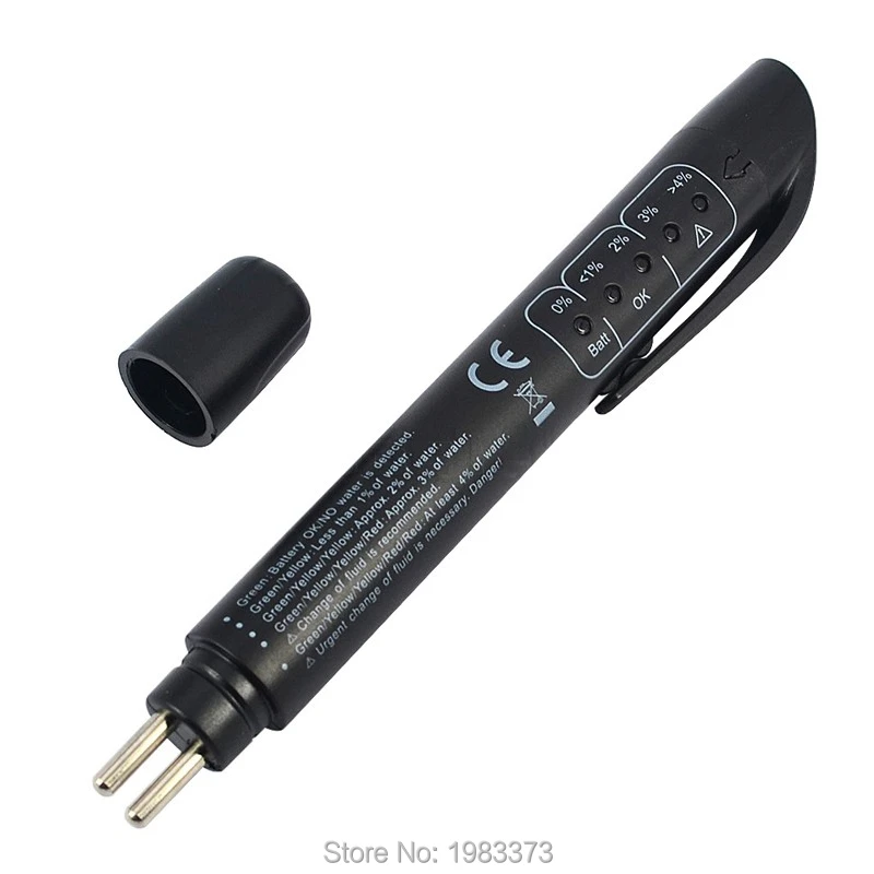 Быстрая доставка горячая Распродажа тестер тормозной жидкости ручка с 5