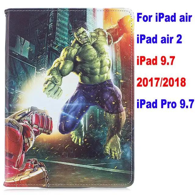 Чехол для ipad 4 air 2 ipad 9,7 ipad mini 1/2/3/4/5 Pro Movie Marvel Мстители эндгейм Тор стенд coque capa Cover - Цвет: 5