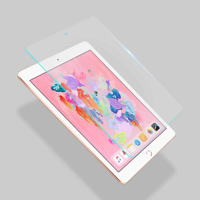 Закаленное стекло для нового iPad 9 7 2018 стальная пленка планшета защита экрана