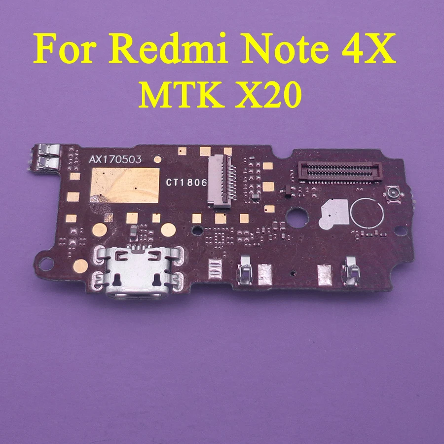 Разъем док станции для зарядного устройства Xiaomi Redmi NOTE 4 / 4X MTK X20|Соединители| |