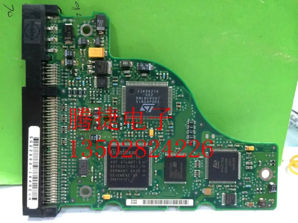 Запчасти для жестких дисков PCB Логическая плата печатная U5 SG22580 300 Seagate 3 5 IDE/PATA hdd