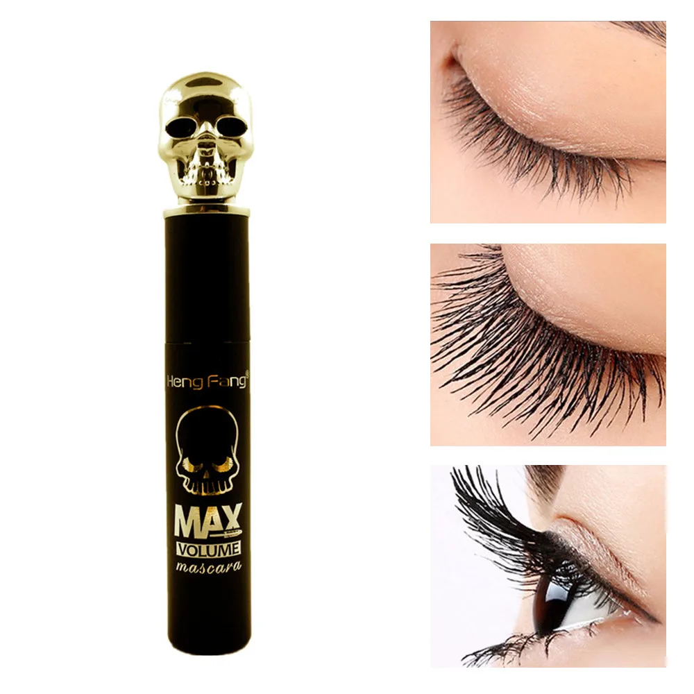 Толстый черный для наращивания ресниц Водонепроницаемый макияж глаз EyelashChiffon