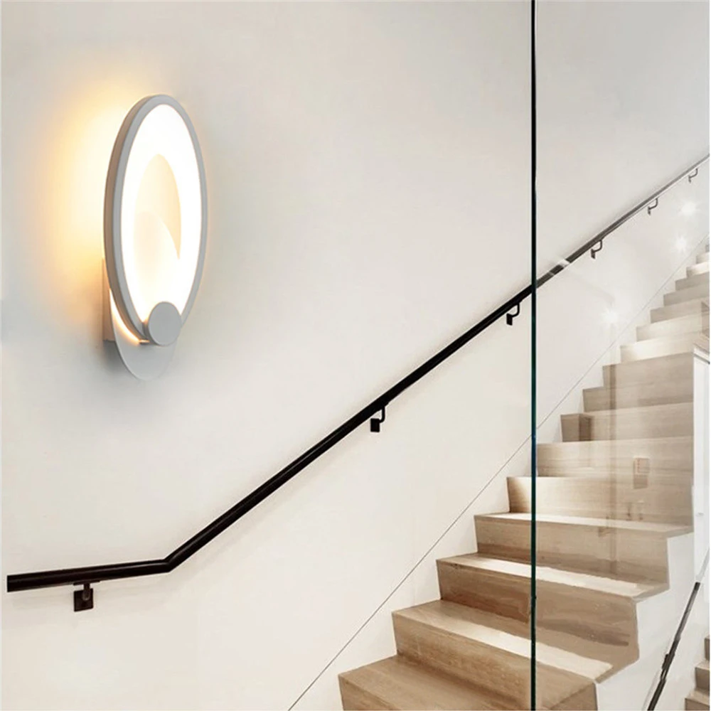 LED wall lamp simple modern bedside bedroom sconce living room corridor study rabbit ears warm light fixtures | Лампы и освещение