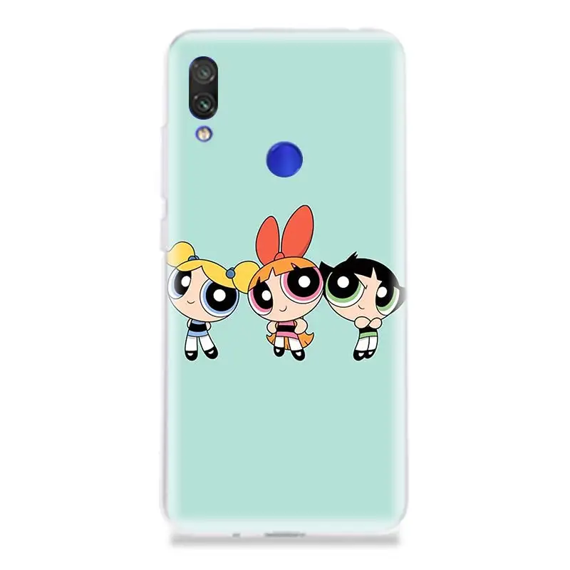 Чехол для телефона Powerpuff девочек Xiao mi Red S2 Y3 Y2 K20 Pro Note 7 S 6 5 4 4X Pocophone F1 9 8 A2 Lite Coque