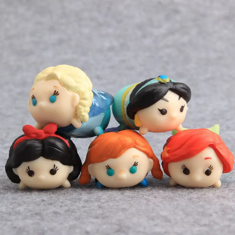 10pcs Princess &amp Toy Story Woody Buzz Lightyear Tsum PVC Action Figure 3.5cm Anime Collectible Model | Игрушки и хобби