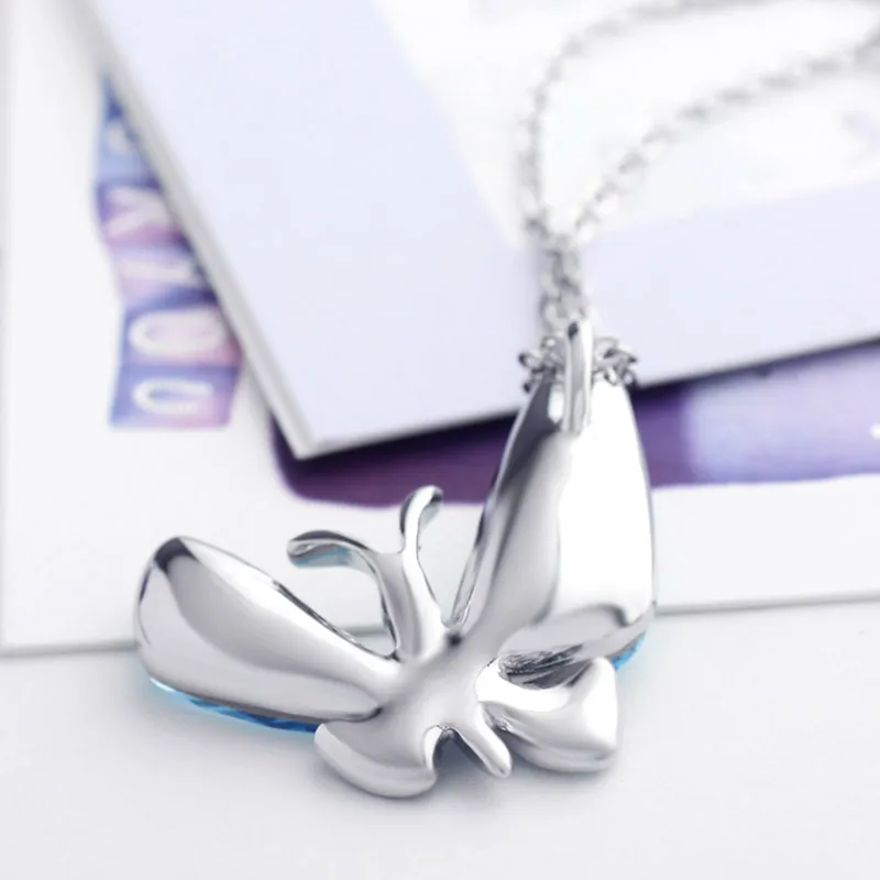 Элегантное Длинное Ожерелье Neoglory с австрийским кристаллом и подвеской в виде