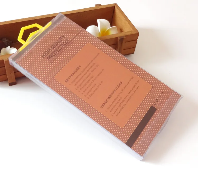 Оптовая продажа розничная цветная упаковочная коробка из ПВХ с логотипом на