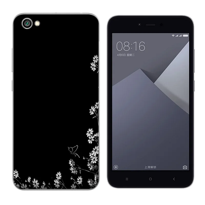 Soft Silicone for Xiaomi Redmi Note 5A BIG GUN Printing Back Phone Cover 5.5 inch Ultrathin Hongmi Capa |