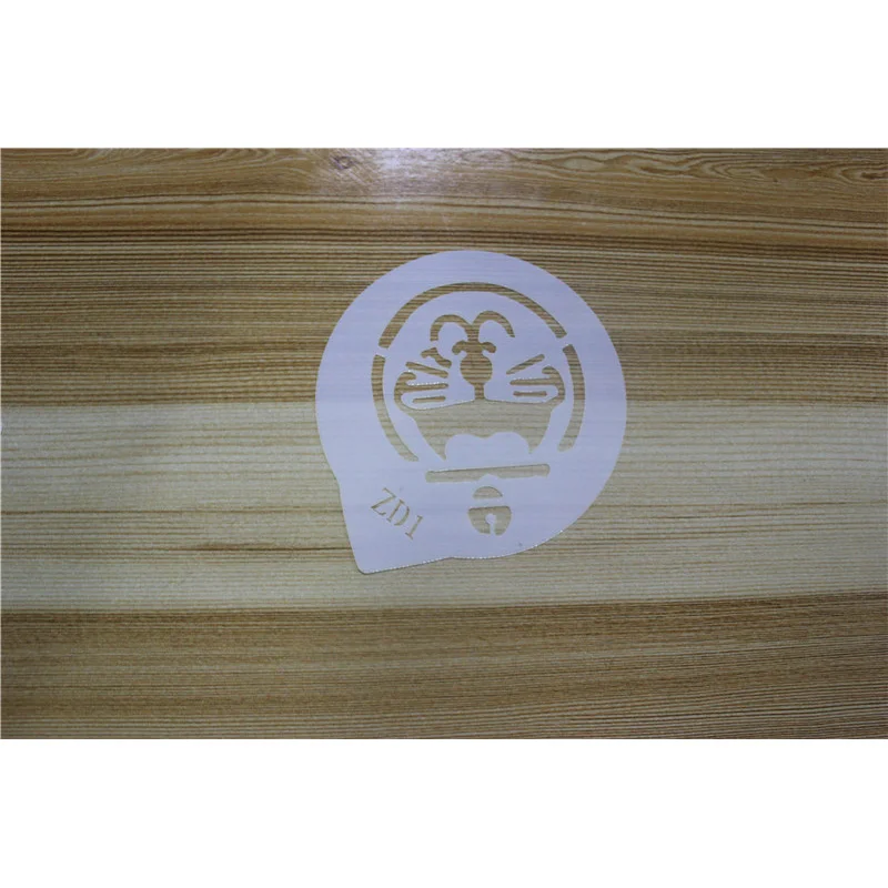 6 шт. мультфильм кошка мышь торт кофе шаблон печатные трафареты помадка форма для