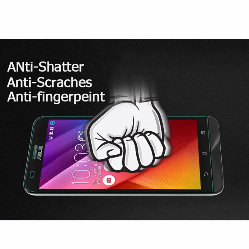 Защитное стекло закаленное 9H для ASUS Zenfone Go zb452кг ZB452 кг ZB450KL X014D|Защитные стёкла и