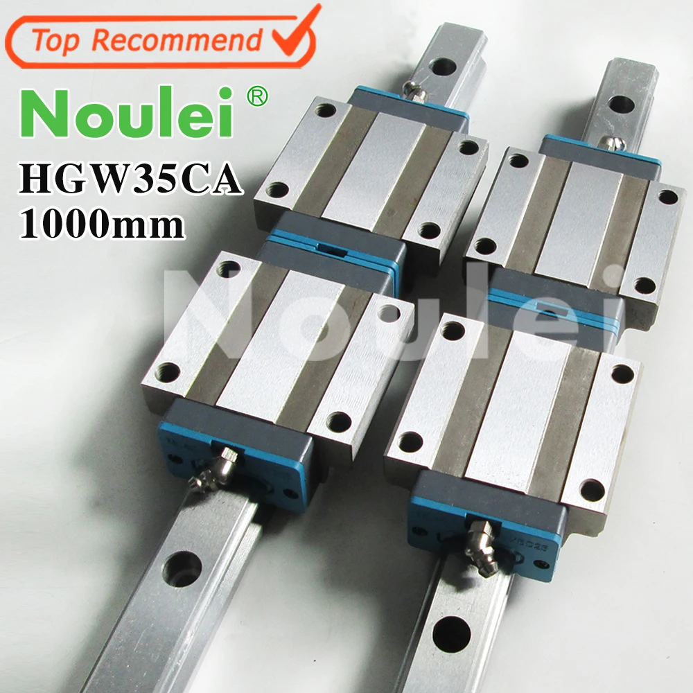 Noulei HGW35CA линейный слайдер с HG35 1000 мм направляющая 35 набор для станков ЧПУ деталей
