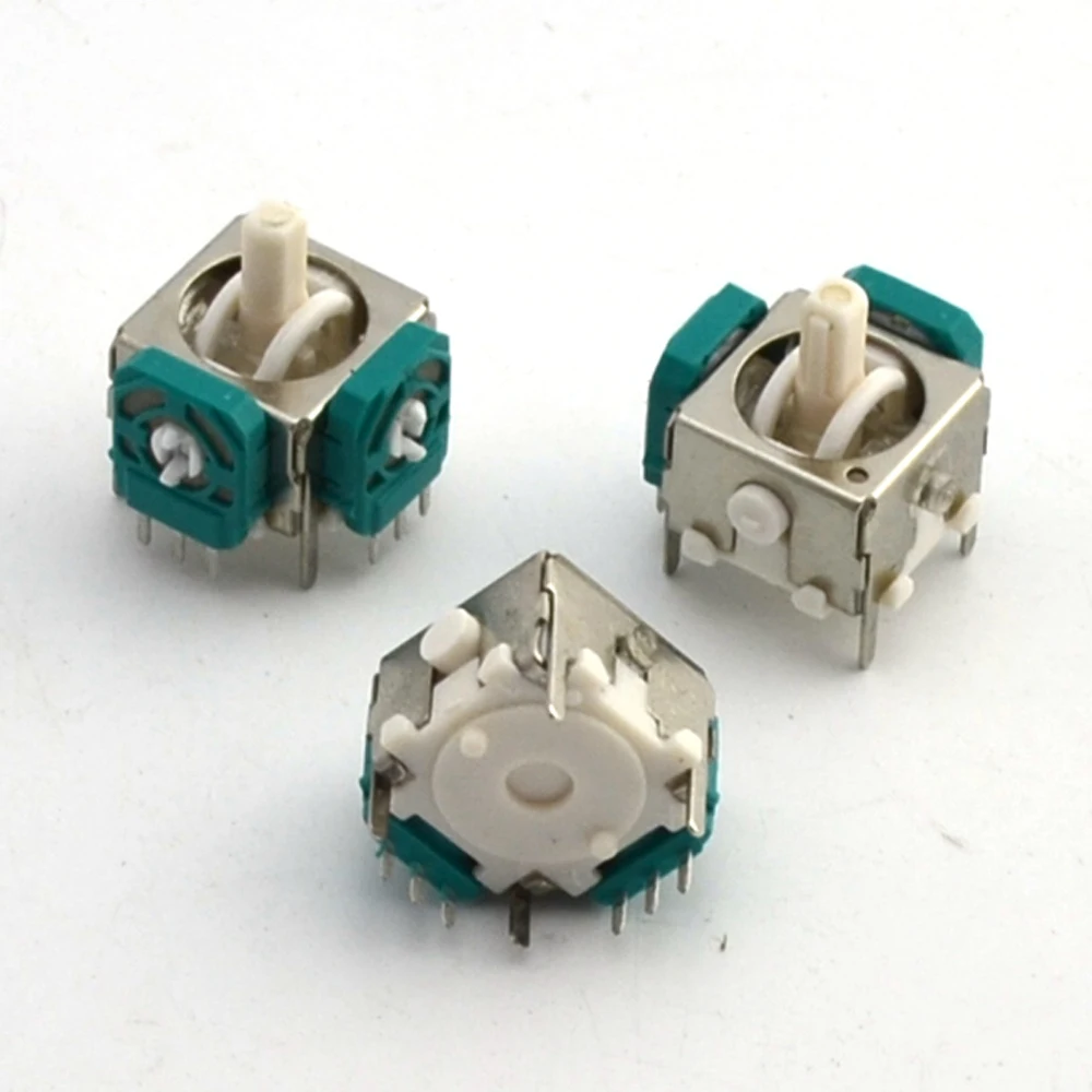 

2pcs a lot Replacement 3d Analog Joystick for NGC for gamecube Controller Repair Parts