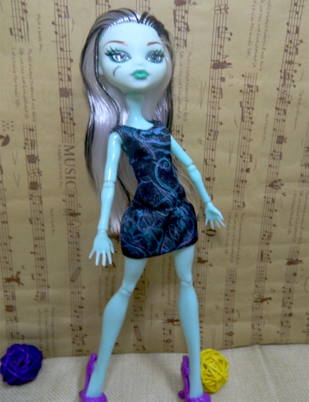 Аксессуары для кукол Одежда Monster High платье вечерние летние короткие платья