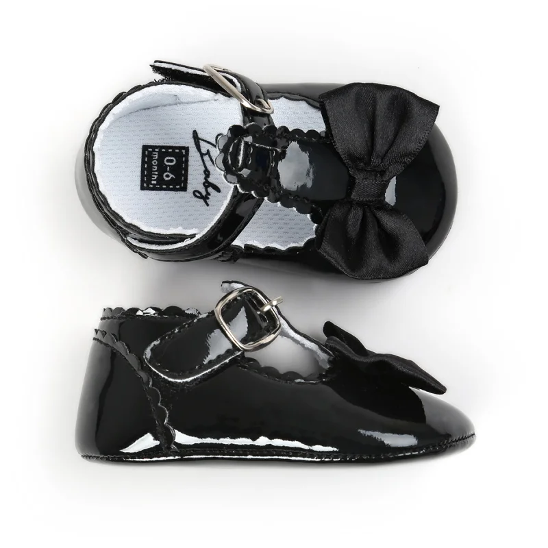 Лидер продаж обувь для новорожденных девочек из искусственной кожи отдыха