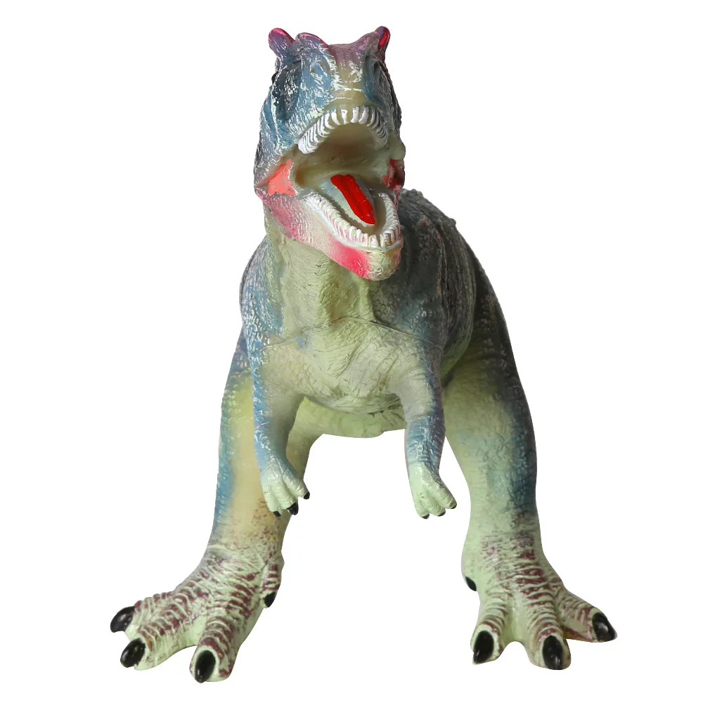 48 см Парк Юрского периода Allosaurus динозавр игрушки виниловые пластиковые модели