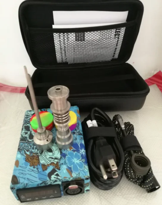 Новейший электрический комплект для ногтей E dab катушка нагревателя цветной ПИД