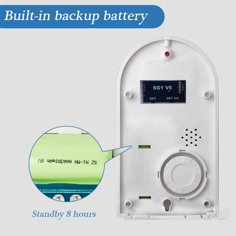 Беспроводная наружная Водонепроницаемая звуковая Стробоскопическая сирена KERUI
