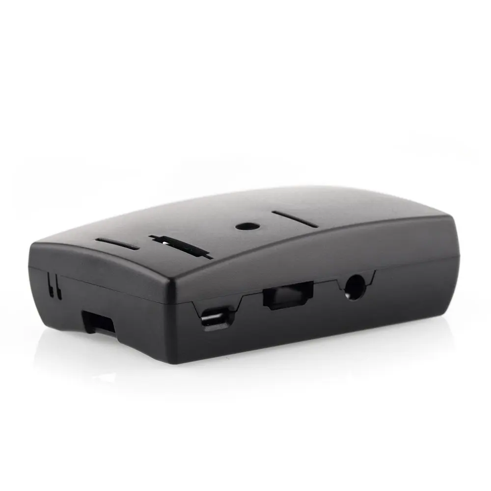 Чехол для Raspberry Pi3 Model B + ABS защитный чехол совместимый с Pi 3 2 Модель черный