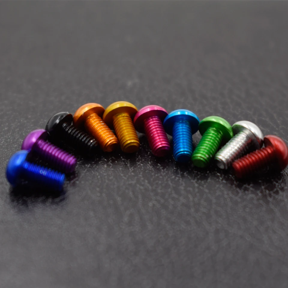 30pcs 7075 M3 Screw M3*6 6mm aerospace aluminum alloy hexagonal screws SHCS for FPV RC Quadcopter | Игрушки и хобби