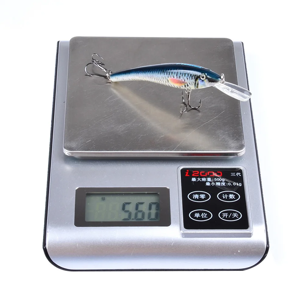 

Minnow Sea Fishing Lures Plastic Hard Bait 95mm/6g Trolling Lifelike Wobbler Artificial Bass Floating Jerkbait Bait Tackle Pesca
