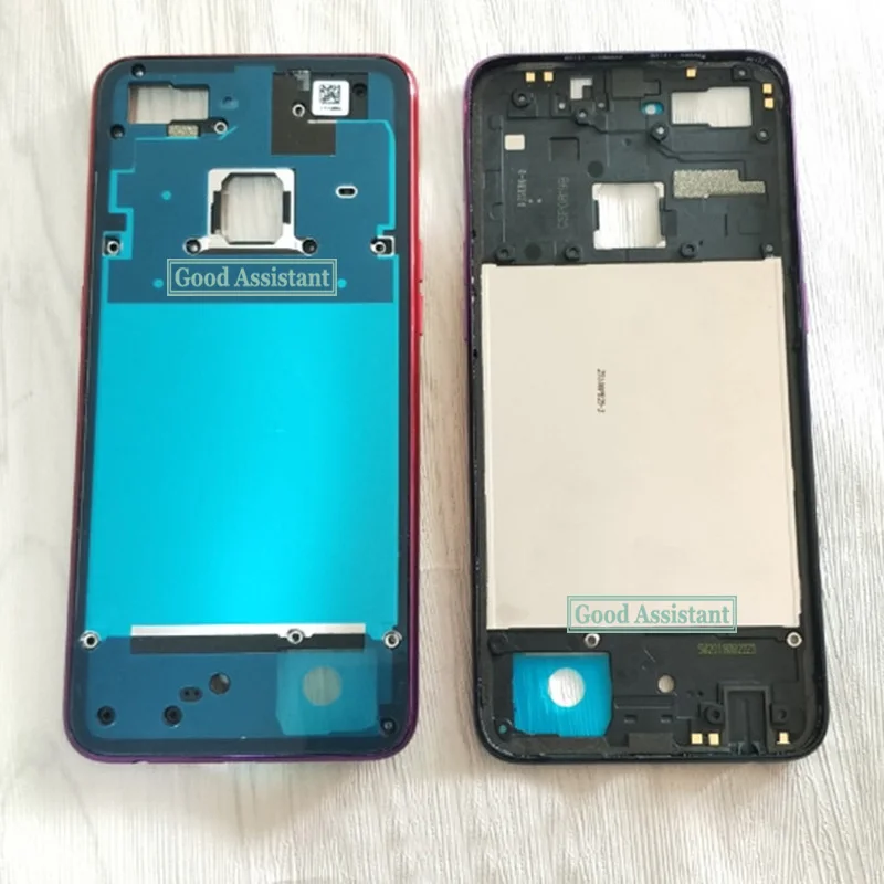 Фиолетовый/красный/синий/черный 6,3 дюймов для Oppo F9/Oppo F9 Pro средняя рамка средний Корпус рамка средняя Рамка Замена