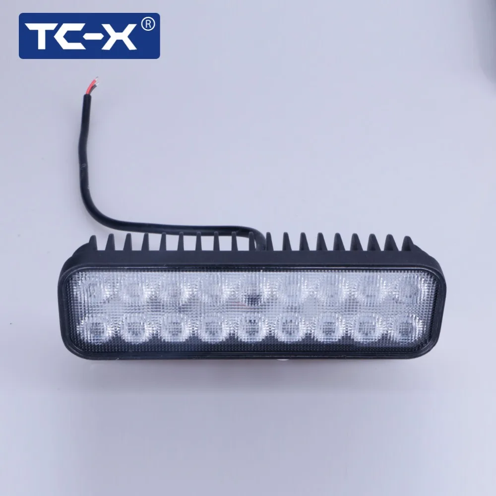 TC X 2 ШТ. 9 Дюймов 54 Вт Светодиодные Бар Ультра Прожекторы для грузовик Прицеп