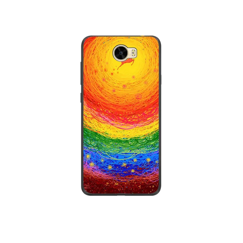 Christmas deer Cover for huawei y5 ii y5II Honor 5A Case honor 4c pro Silicon soft y6 Pro Holly 2Plus Enjoy 5 | Мобильные телефоны