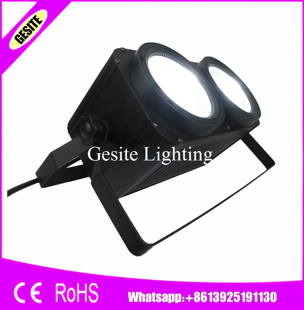 2 шт./лот бесплатная доставка глазная аудитория осветительный прибор COB Light DMX