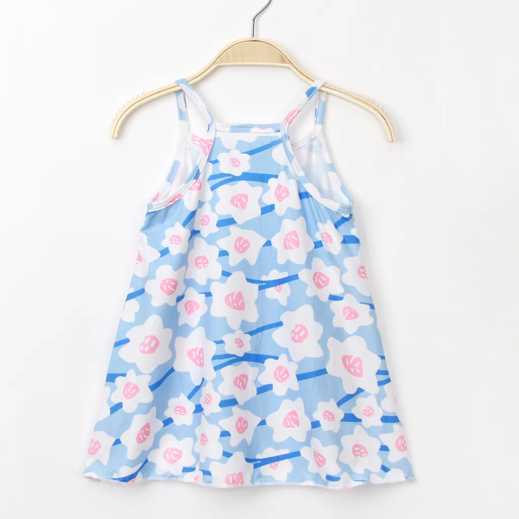 Летние платья для маленьких девочек Повседневный праздничный сарафан принцессы