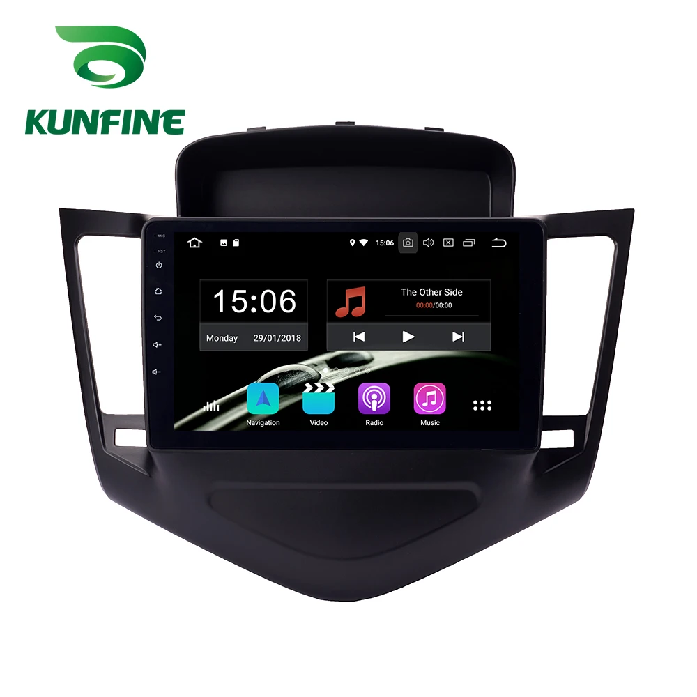 Android 9 0 Ram 4G Rom 64G PX6 Cortex A72 автомобильный DVD GPS Мультимедийный проигрыватель стерео